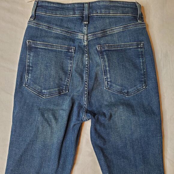 Free People We the Free Womens Size 26 Sabrina Distressed Skinny Jeans Blue - Picture 6 of 9
